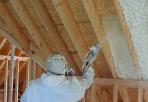 East Waterboro, ME Attic Insulation with Spray Foam